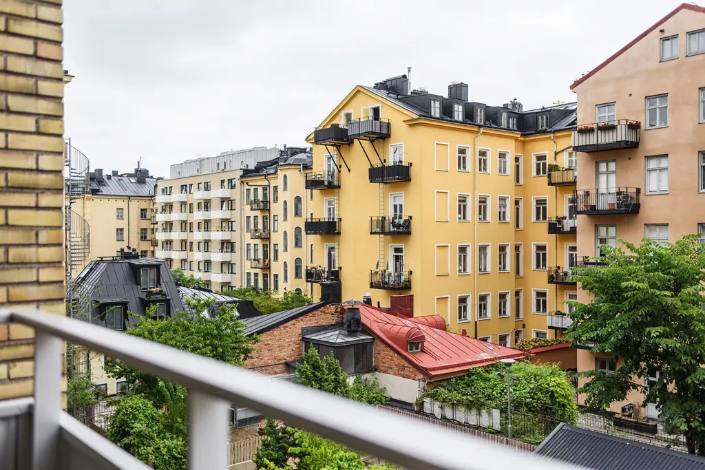 Balcon - Apartment with Balcony in Vasastan