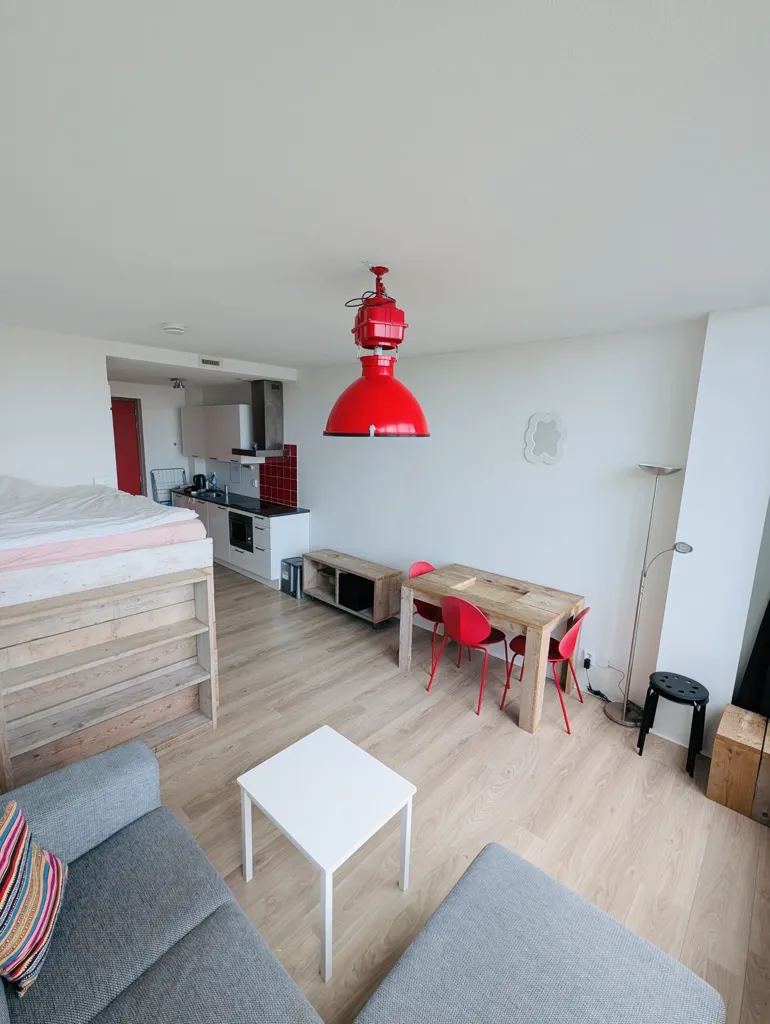 Soggiorno - Studio Near Erasmuspark with Utilities Included