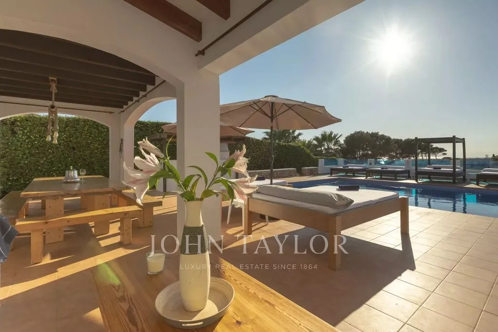 Terrasse - Luxury Villa with Private Pool in Binibèquer Vell