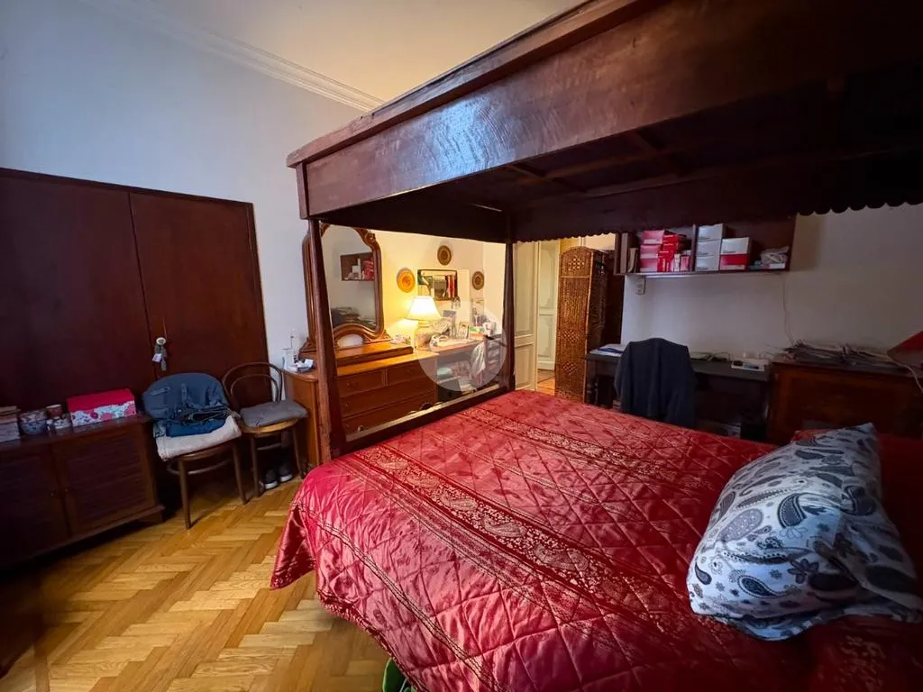 Bedrooms - Spacious 6-Room Apartment in Genoa