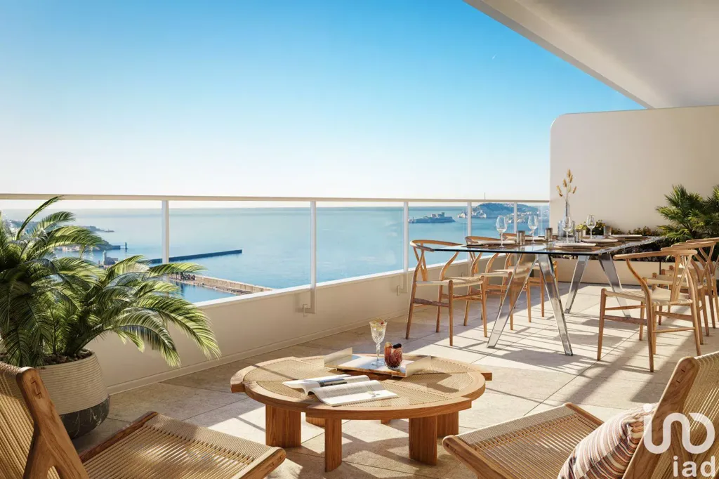 Terrasse - Duplex avec Vue Mer à Marseille