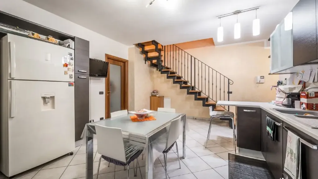 Köök - Modern Apartment with Balcony in Savignano Sul Panaro
