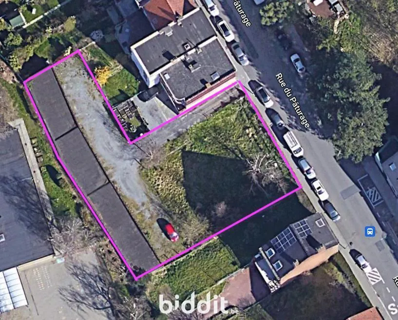 Õhuvaade - Development Plot for Apartments with Parking in Brussels