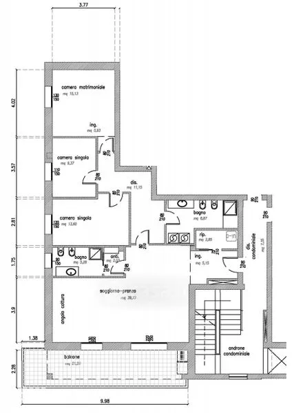 Plaan - Modern Attico with Terrace in Maranello