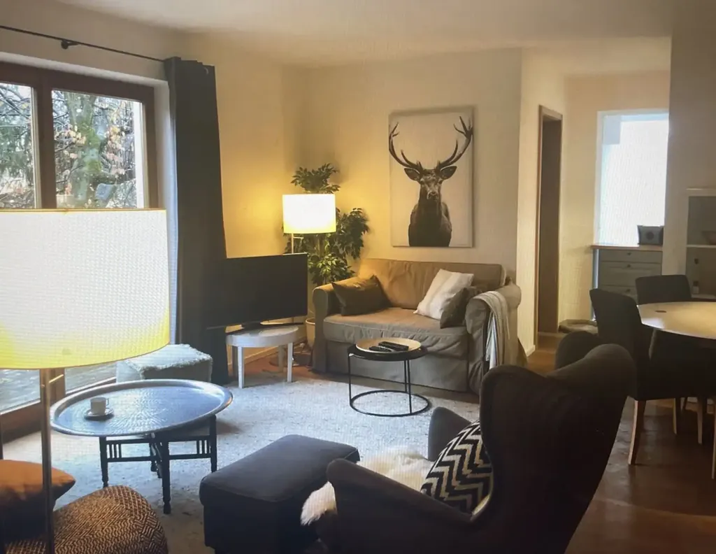 Séjour - Apartment with Terrace in Kitzbühel