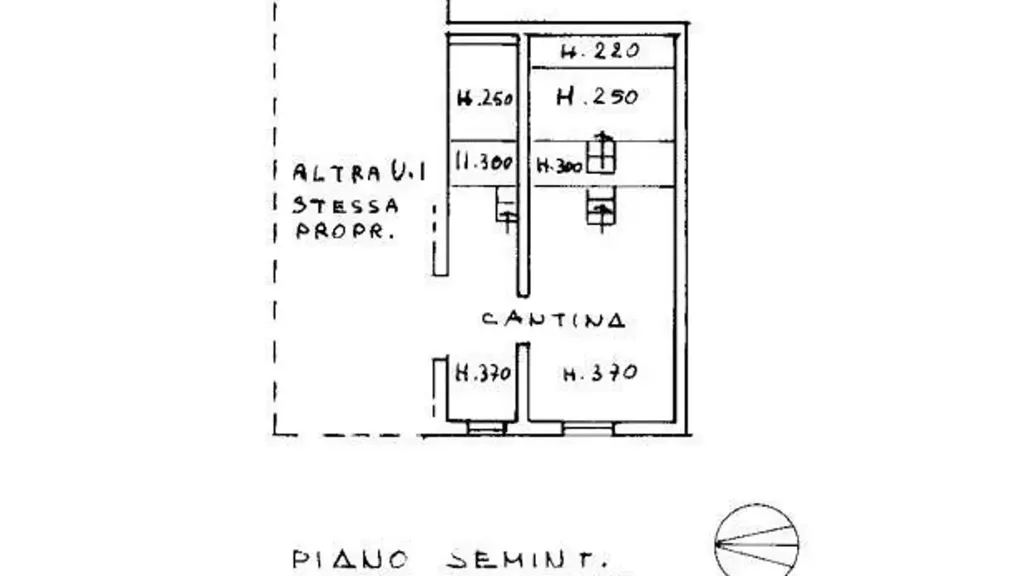 Plaan - Terraced House with Garden in Reggello