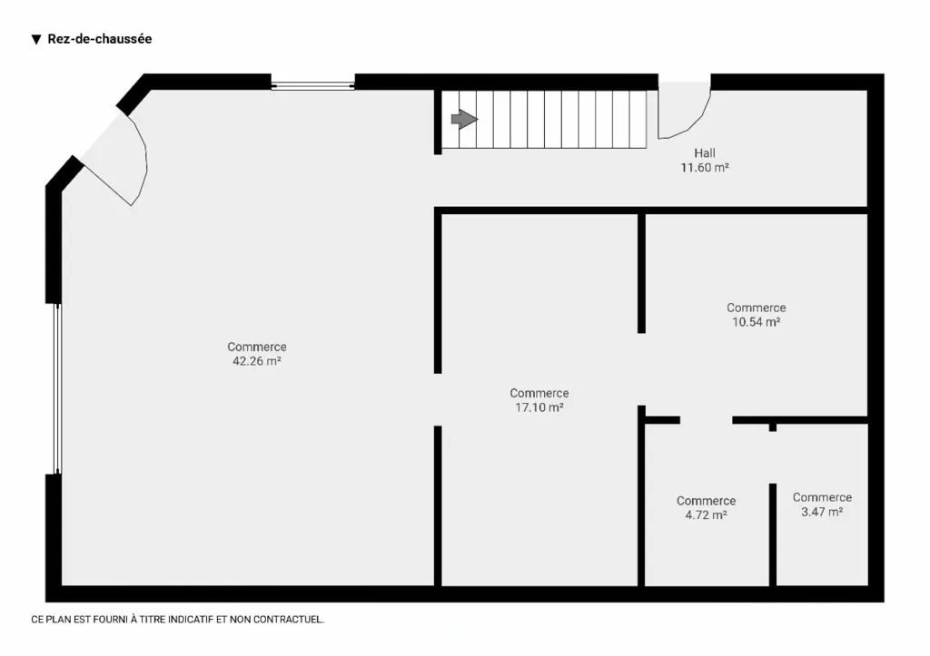 Plan - Maison de Rapport et de Commerce Rue Ransfort