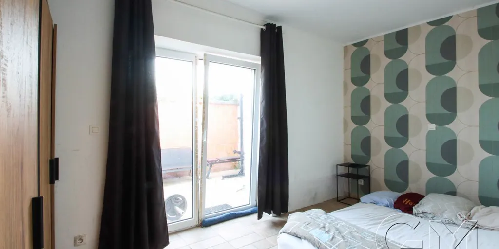 Chambres - Appartement au Rez-de-chaussée à Moeskroen avec 1 Chambre