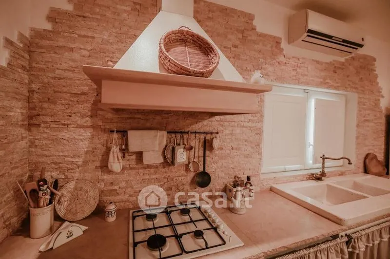 Kitchen - Rustic Trullo with Pool in Ostuni