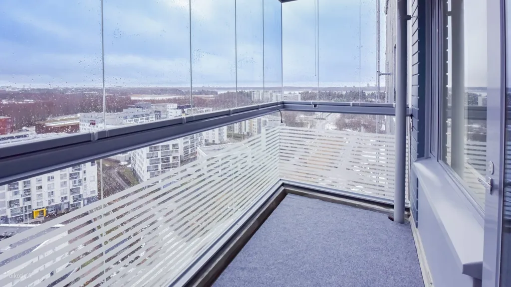 Balcon - Compact Apartment with Sea View in Leppävaara