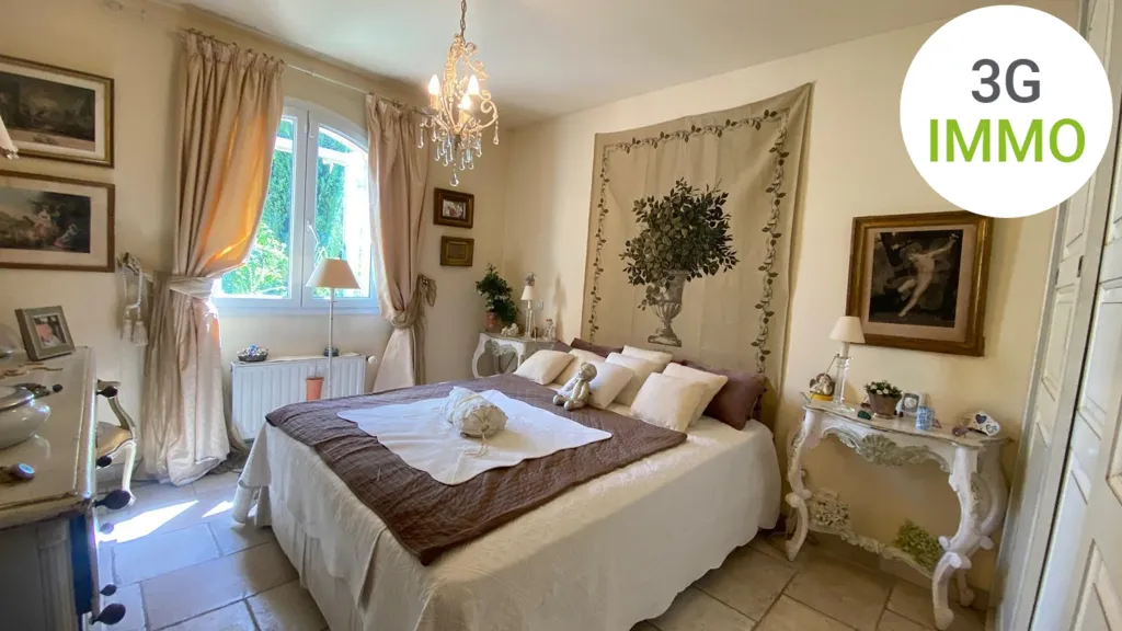 Chambres - Villa avec Piscine et Jardin Arboré à Védène