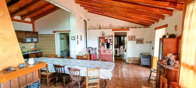Salle à manger - Country House with Olive Grove in Centuripe