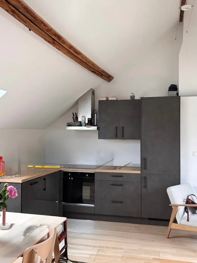 Cuisine - Duplex 2 Chambres dans Maison de Maître à Ixelles