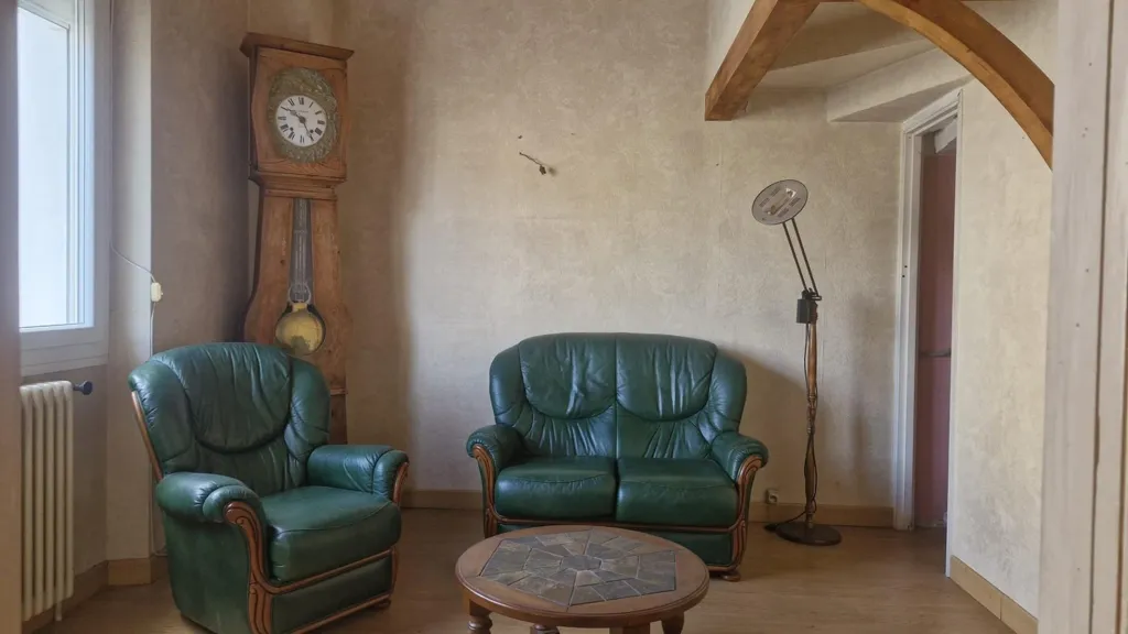 Living Room - Family House with Garden in Castres