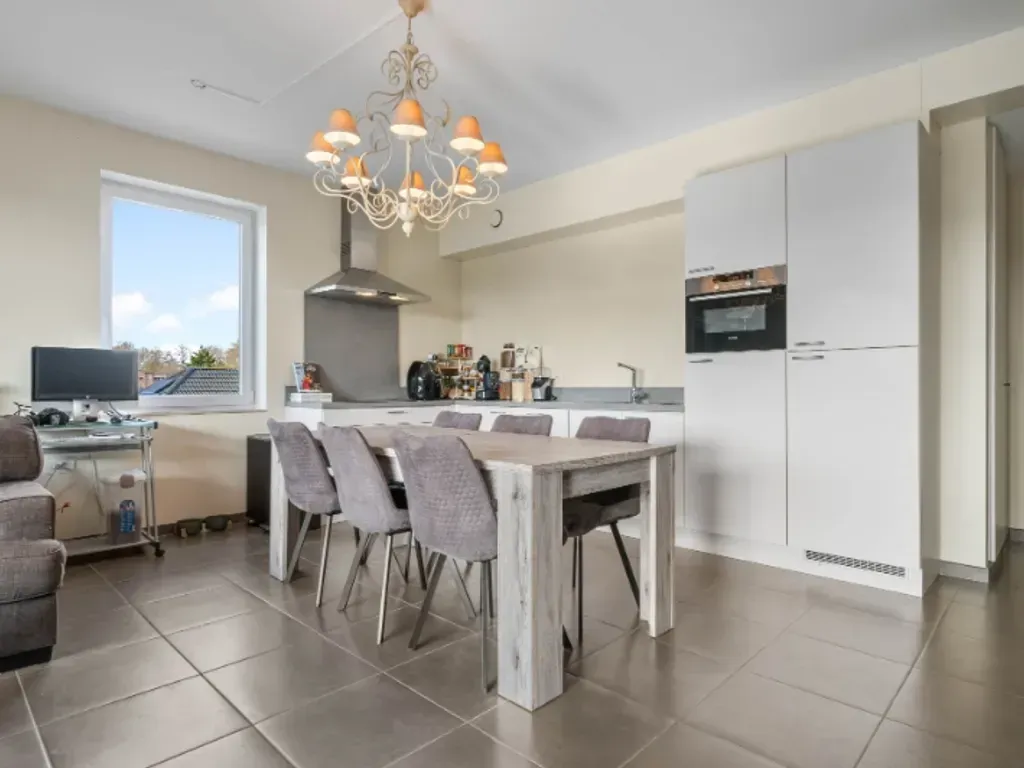 Salle à manger - Appartement Récemment Construit avec Grand Terrasse à Aalst