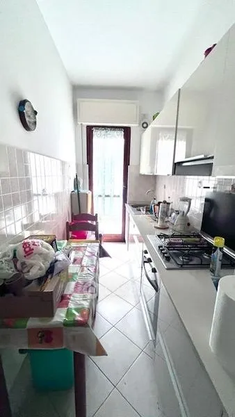 Köök - Furnished Flat with Balcony in Rapallo