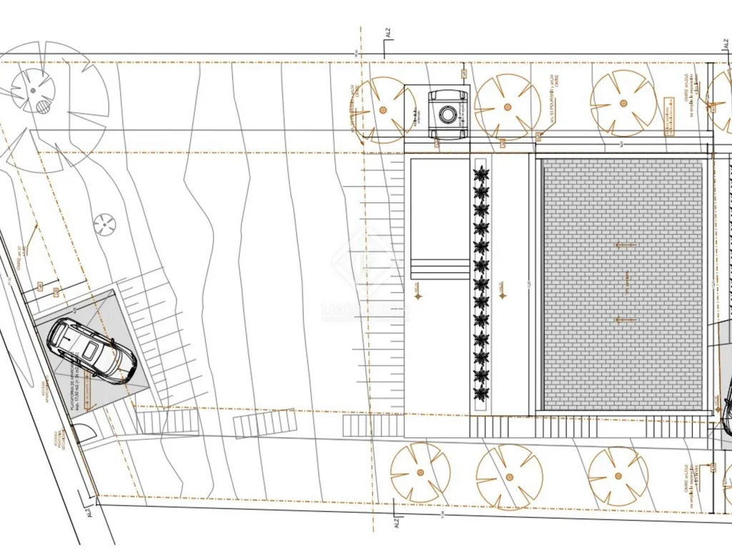 Floor Plan - Modern Villa with Sea View in Begur
