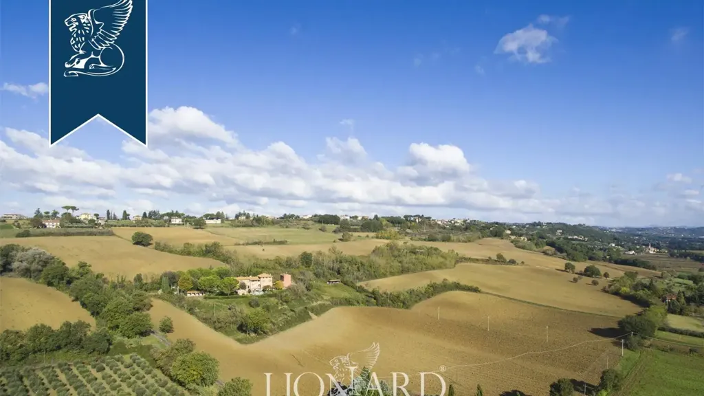 Vue aérienne - Luxury Villa with Pool in Perugia, Umbria
