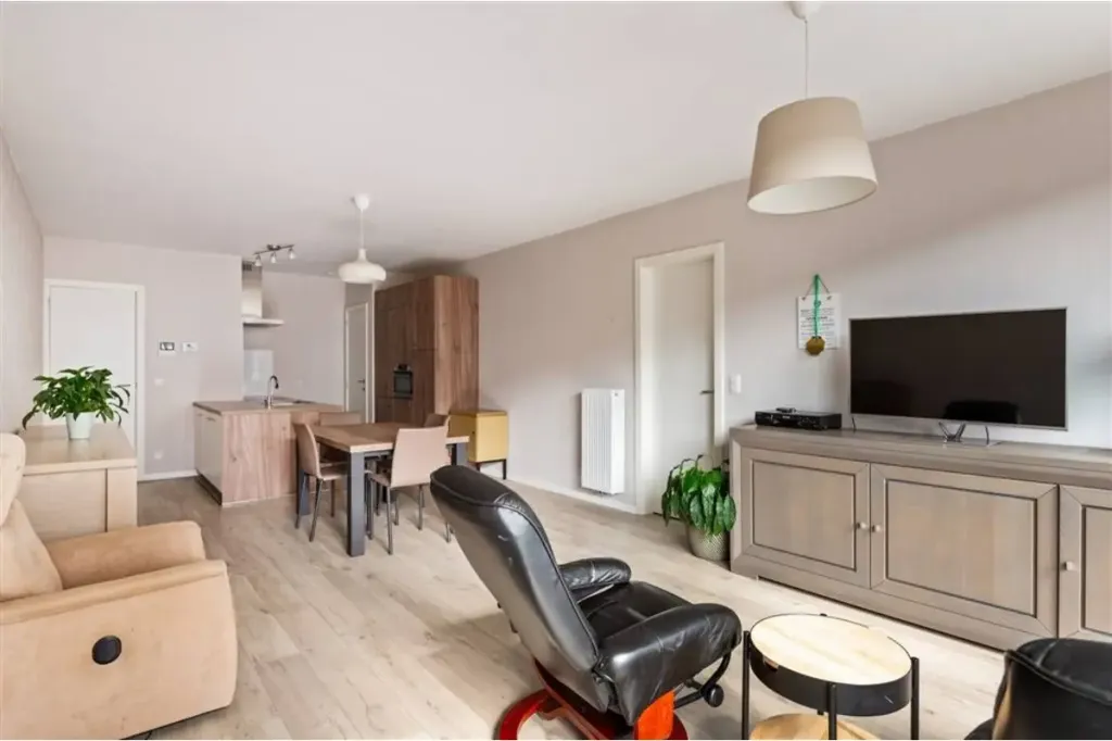 Séjour - Appartement Neuf avec Jardin à Lier