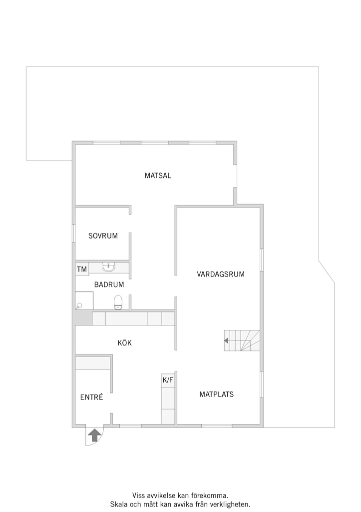 Plan - Renovated Villa with Garden in Matvik