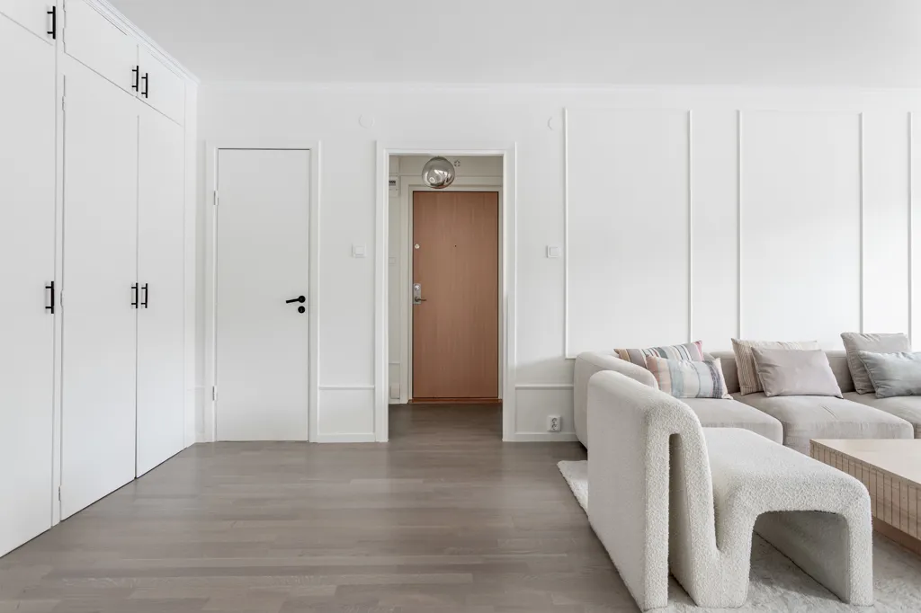 Soggiorno - Renovated Flat with Balcony in Söder, Jönköping