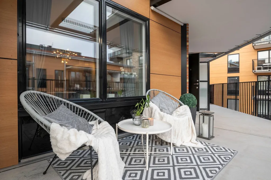 Balcon - Modern Flat with Balcony in Järfälla