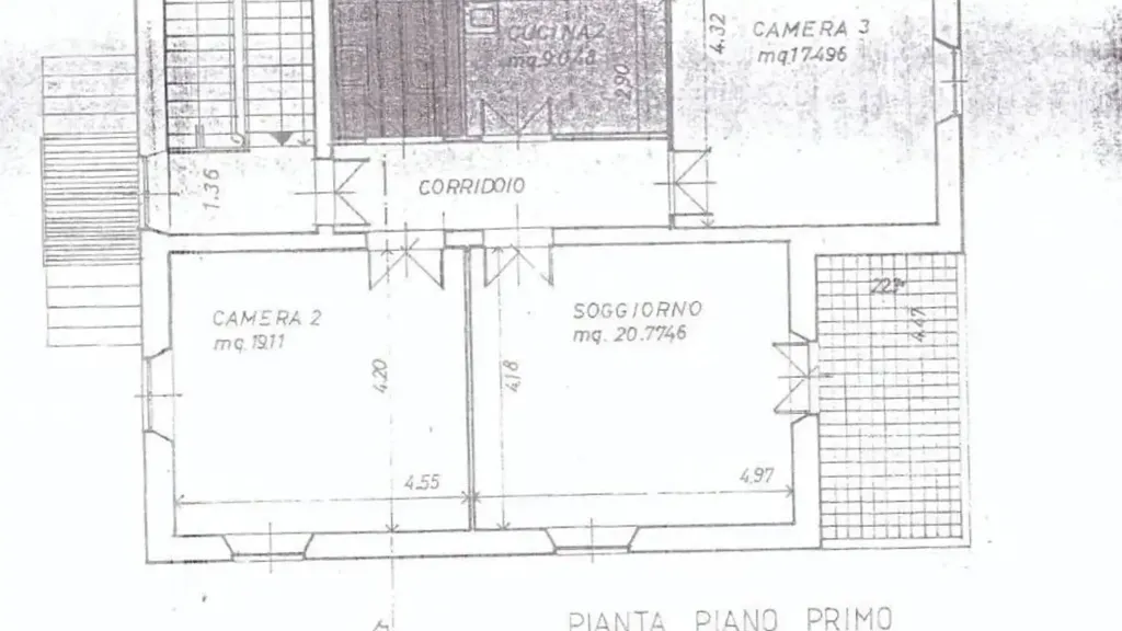 Plan - Historic Villa with Private Garden in Massa
