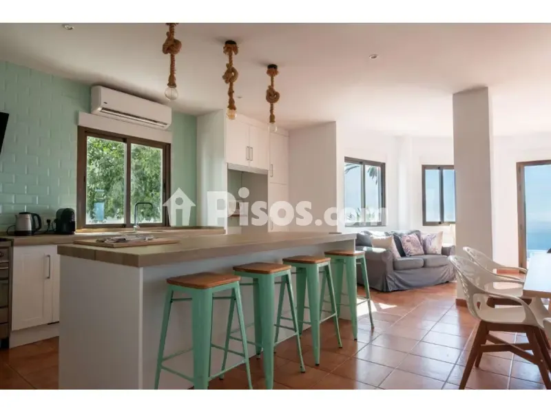 Köök - Chalet with Sea Views in Salobreña
