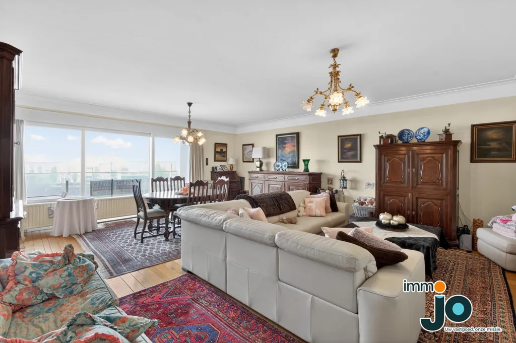 Séjour - Appartement avec Vue sur le Port à Ostende