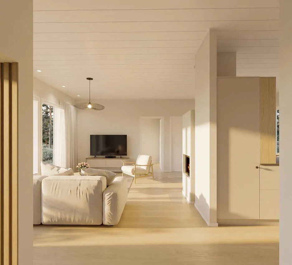 Modern House with Heat Pump in Quiet Area