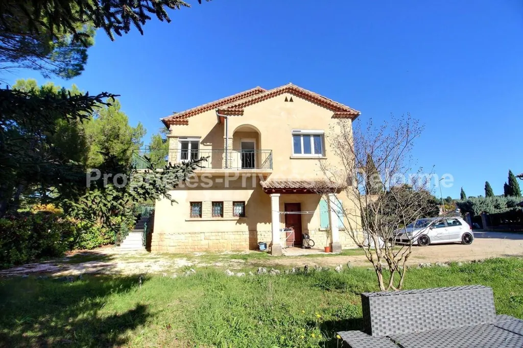 Extérieur - Villa Rénovée avec Atelier à Bagnols-sur-Cèze