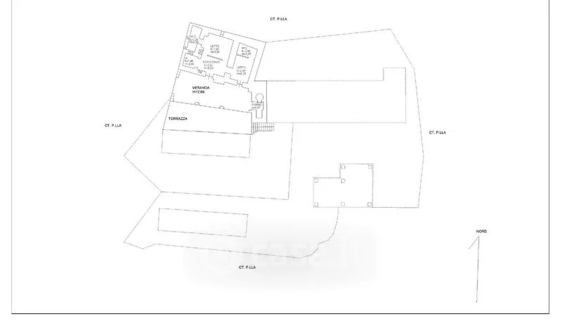Plan - Rustic Masseria with Pool in Ostuni
