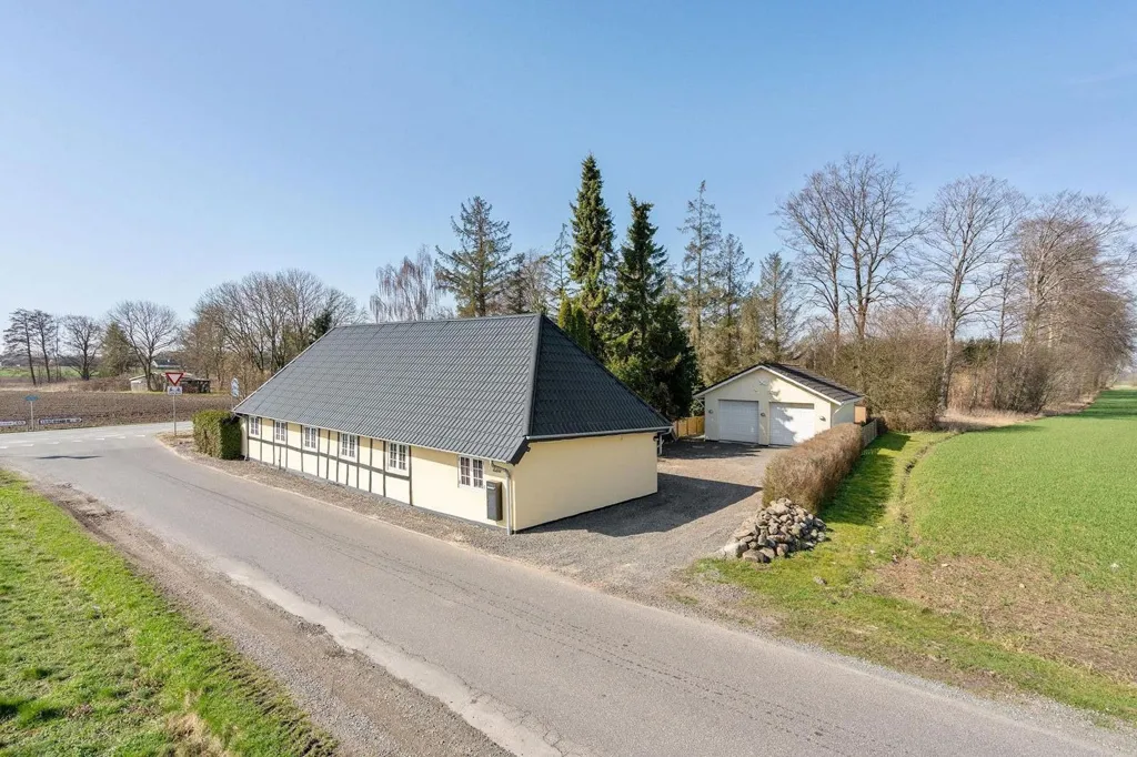 Õhuvaade - Villa Apartment with Private Park in Kerteminde