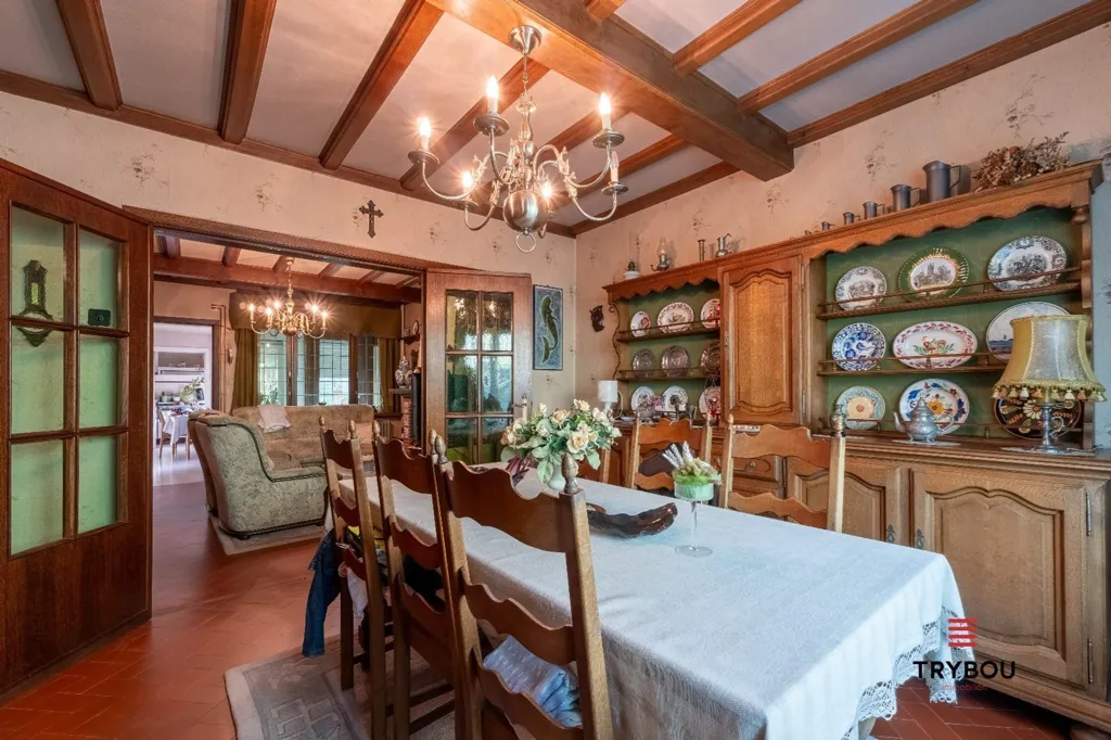 Söögituba - Charming House with Garage in Houthulst