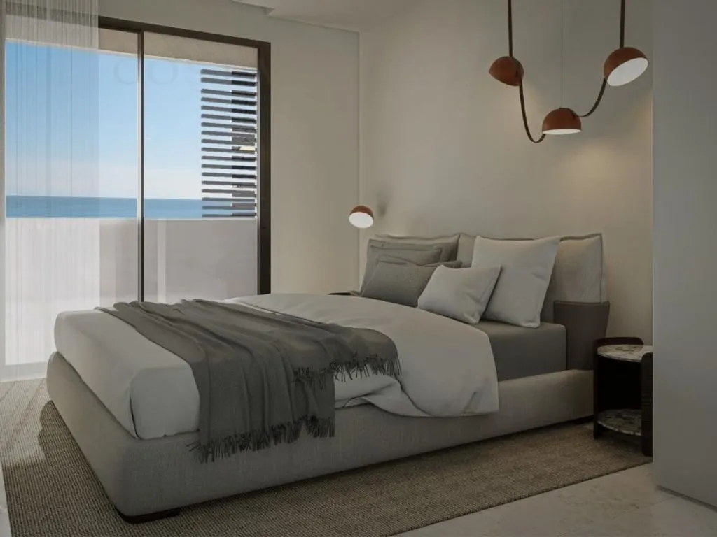 Bedrooms - 1 Bedroom Penthouse with Pool in Calpe
