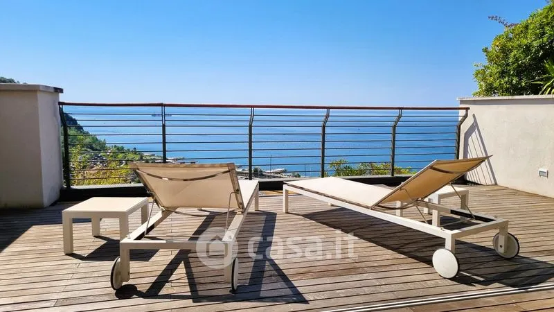 Terrace - Penthouse with Sea View in Duino Aurisina
