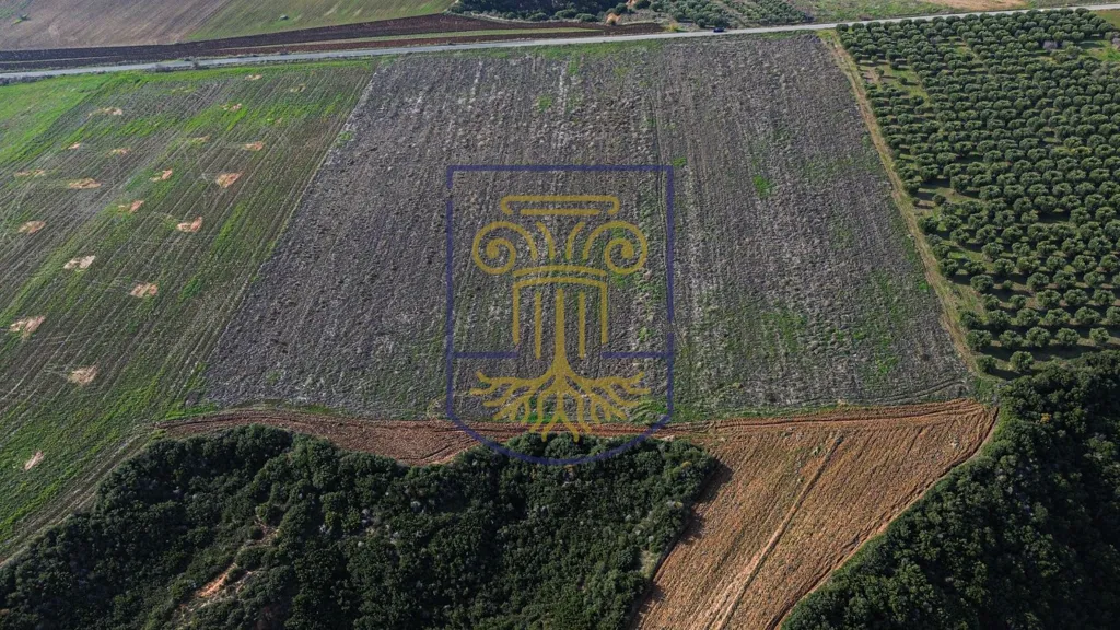 Aerial - Buildable Plot with Development Potential in Thermi