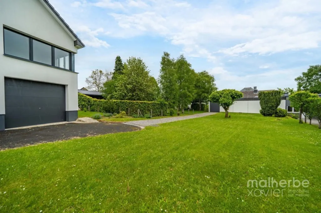 Jardin - Ensemble Immobilier Rénové avec Habitation et Garages à Elsenborn