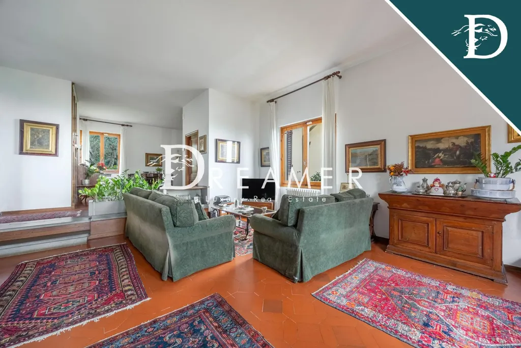 Soggiorno - Villa with Garden in Marignolle