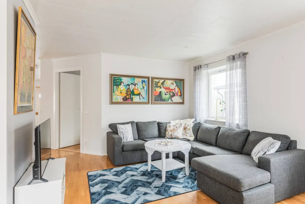 Séjour - Modern Villa with Central Location in Sundsvall
