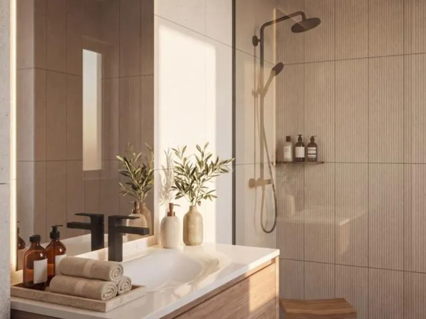 Salles de bain - New Build Flat with Garden in Corralejo
