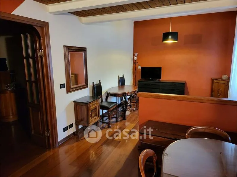 Dining Room - Two-Bedroom Apartment with Balcony in Modena
