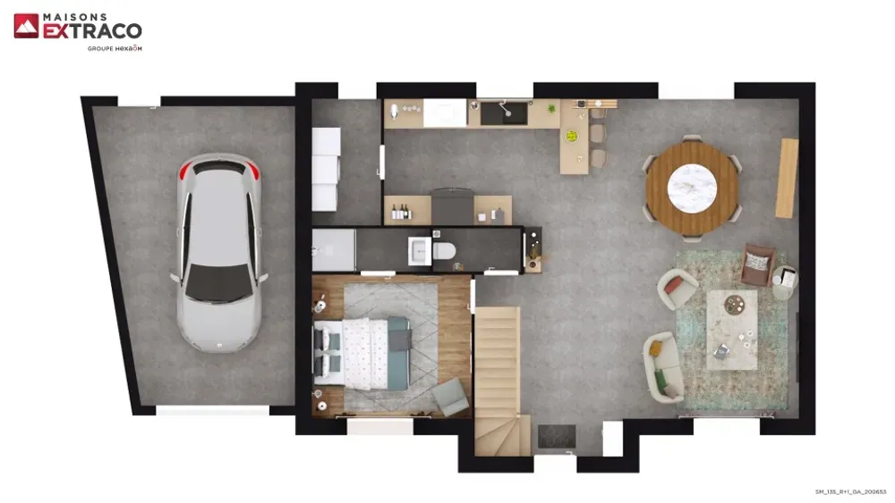 Plan - Maison à Construire avec Jardin à Sauchay