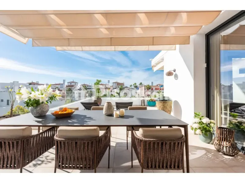Terrasse - Luxury Duplex with Sea Views in Estepona