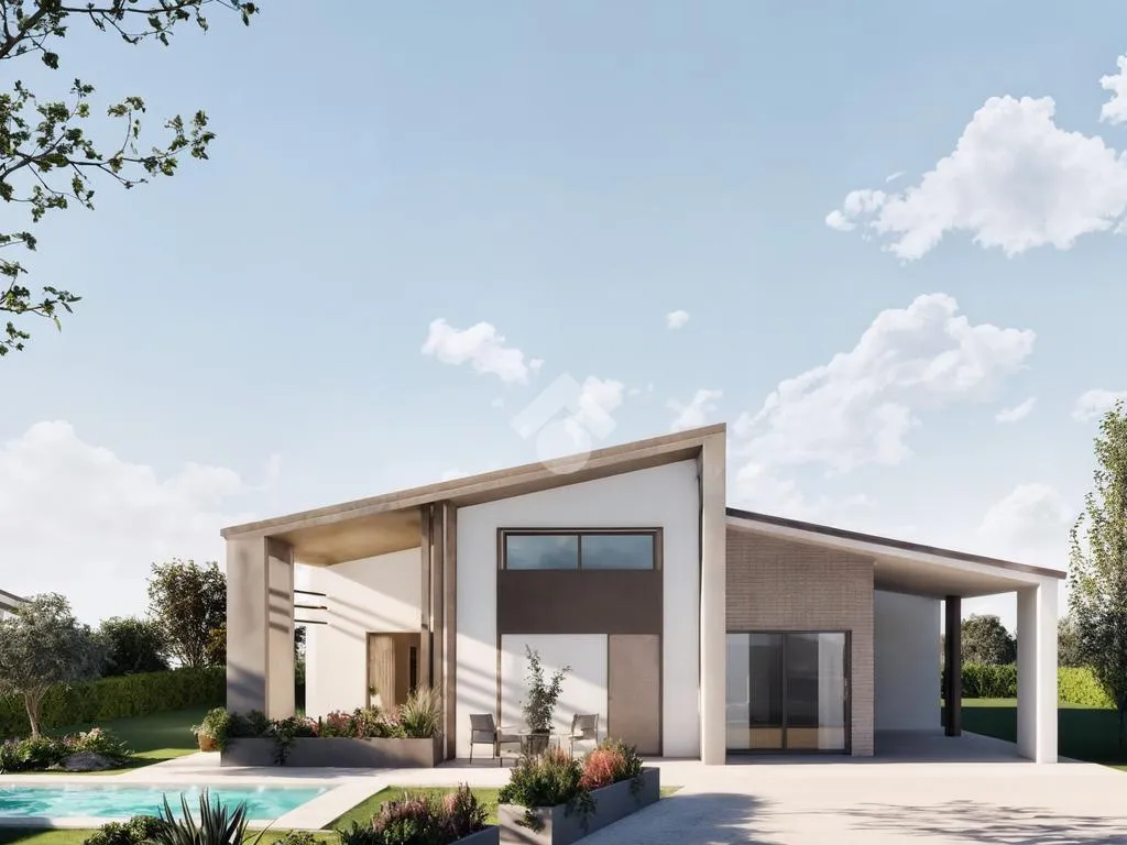 Contemporary Villa with Private Garden in Parma