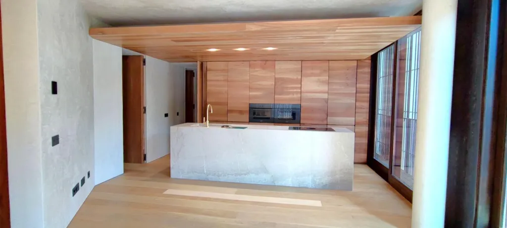 Cucina - Luxury Apartment with Communal Pool in Palma