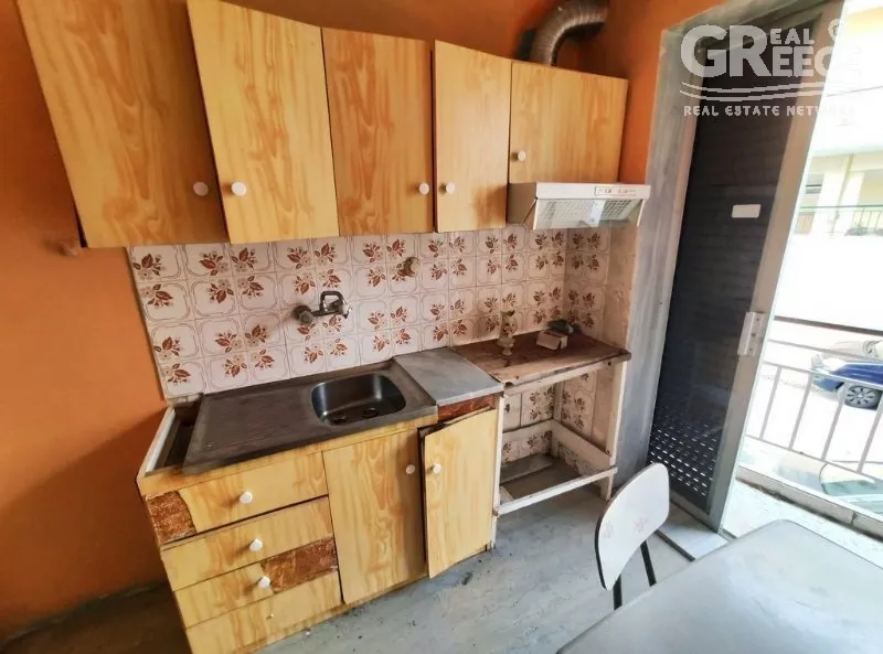 Köök - Apartment with Mountain View in Kavala