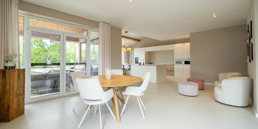 Salle à manger - Nouvelle Villa avec Pratique à Westerlo