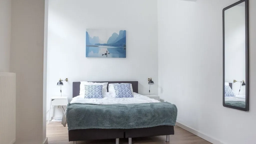Camere da letto - Hotel Studio with Balcony in Rotterdam