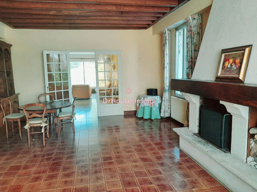 Living Room - Spacious House with Pool in Ingrandes-sur-Loire